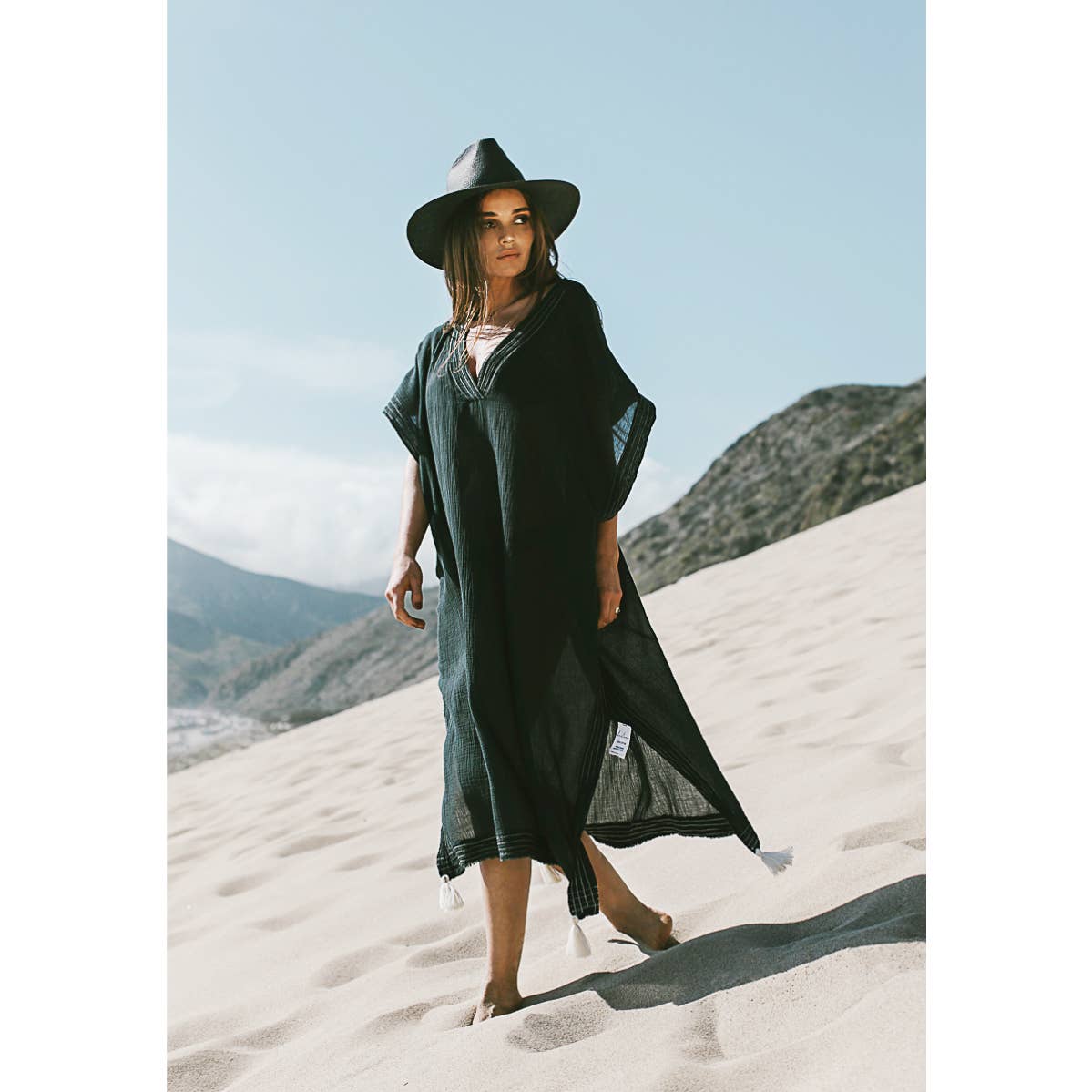 Ela Kaftan - Black