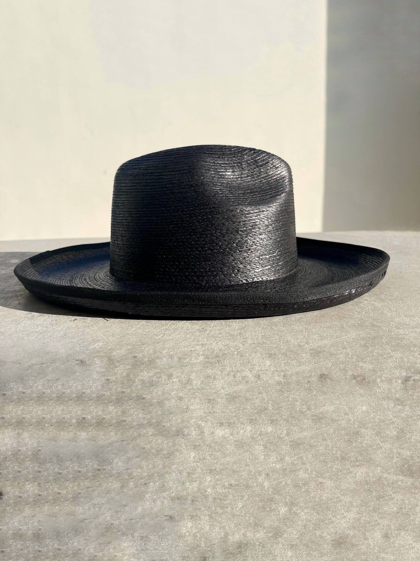 The Palm Pencil Roll Hat in Charcoal (blk), Sedona (caramel) & Joshua (desert white)
