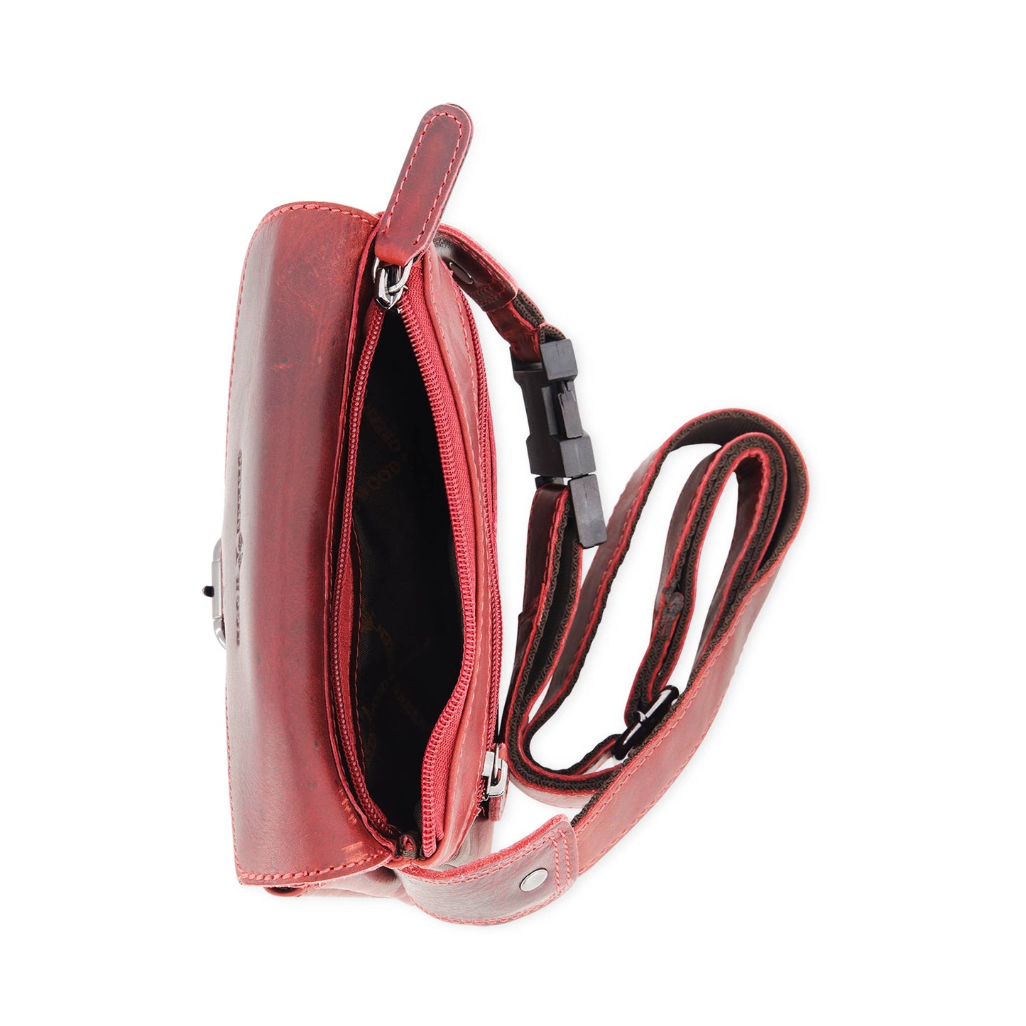Leather Women Waist Pack Jax - Sandel