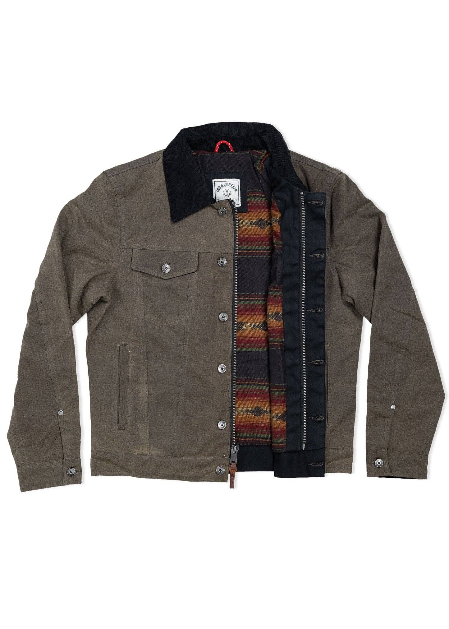 The Scout Waxed Canvas Trucker Jacket