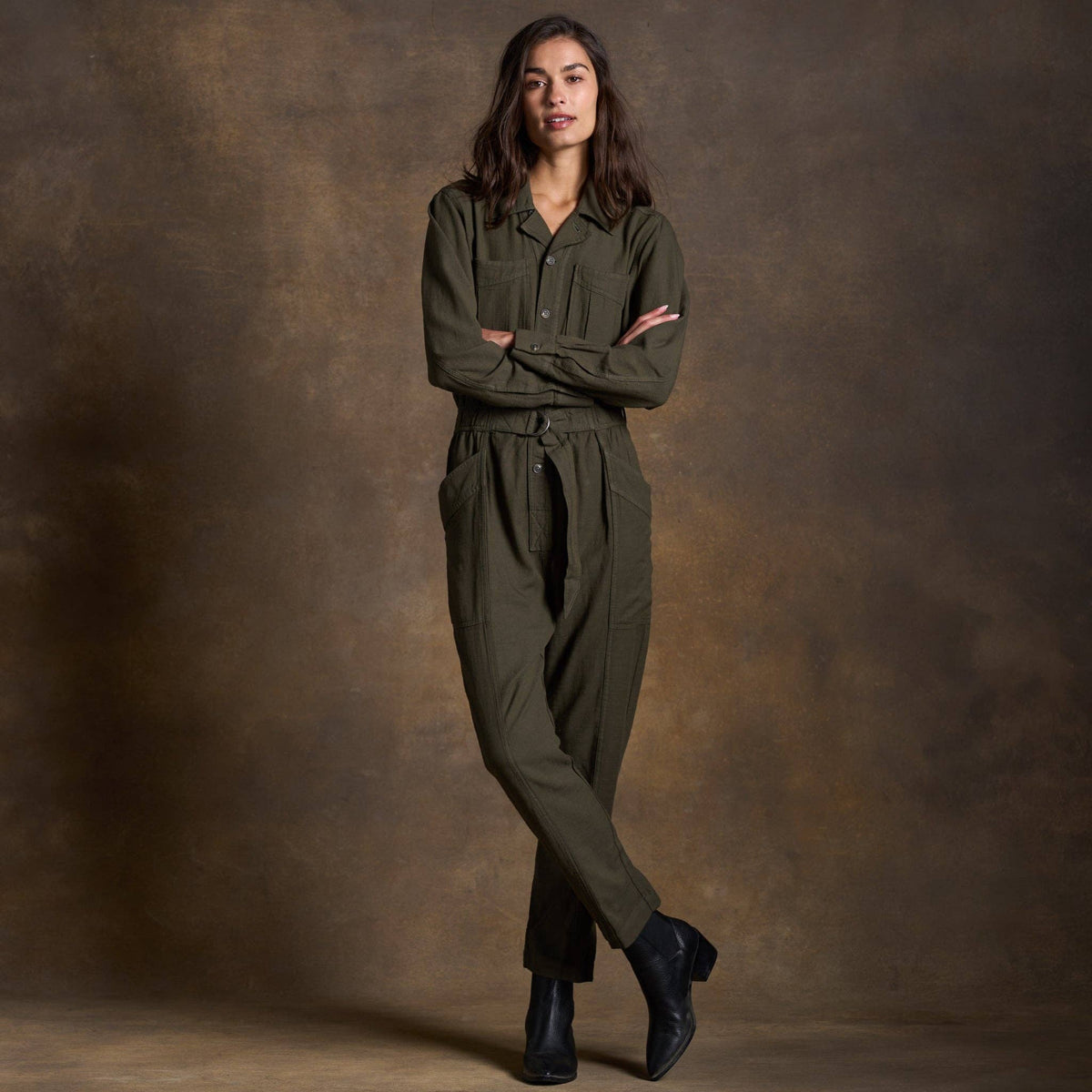 Lincoln Long Sleeve Jumpsuit