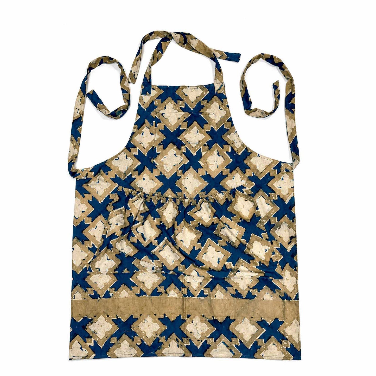 Apron - Block Print Organic Cotton Kitchen & Garden | Hopi