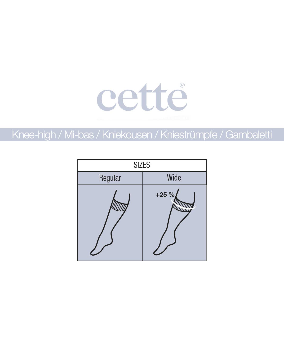 PACK 2 PAIRS Opaque Knee High Socks, Recycled Yarn, Eco