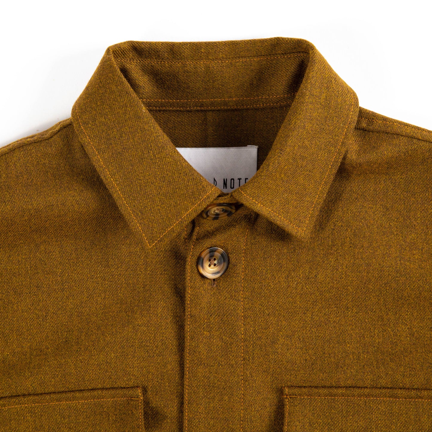 Golden Melange Wool Jacket