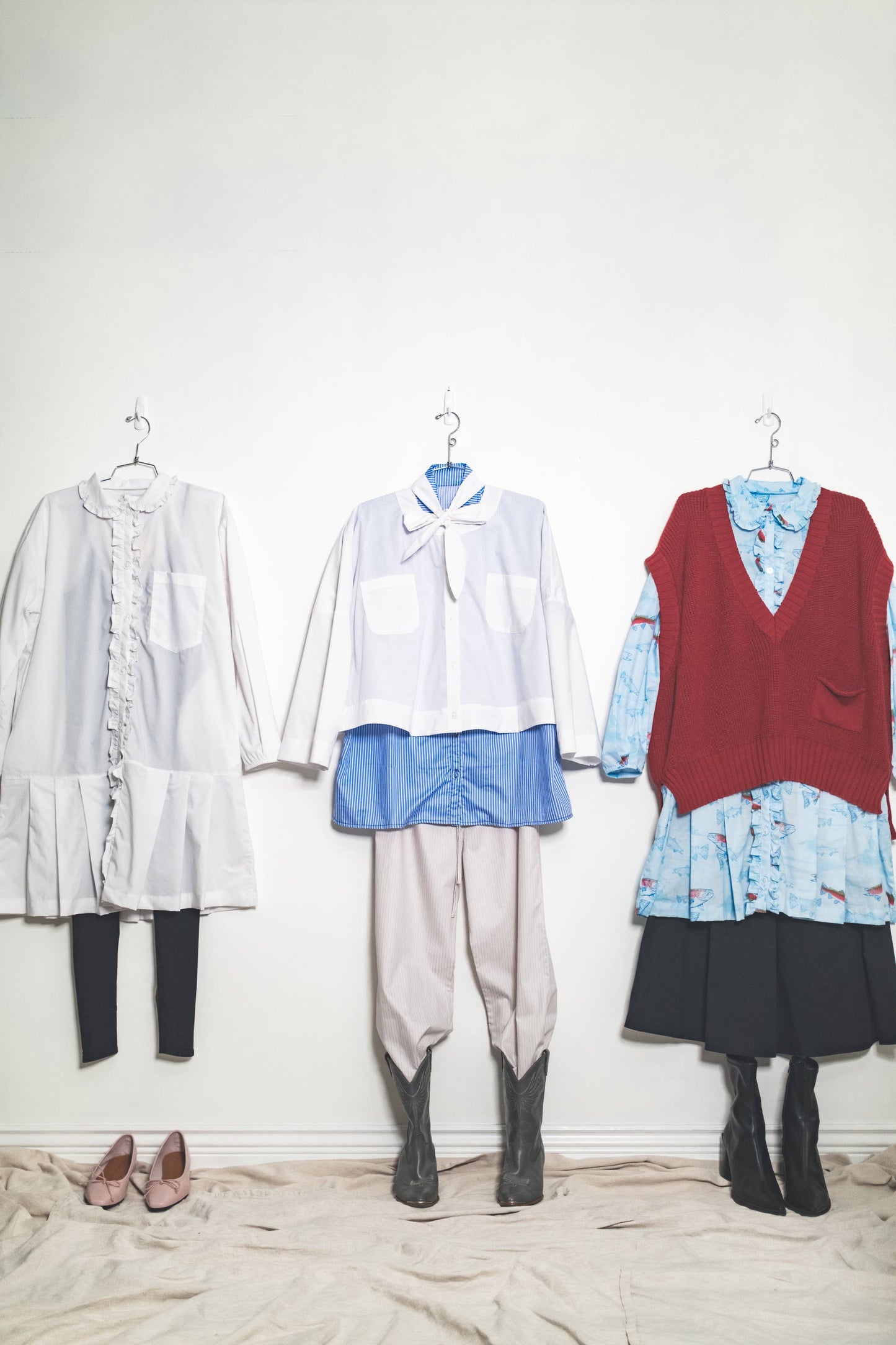 Tomo Blouse in White