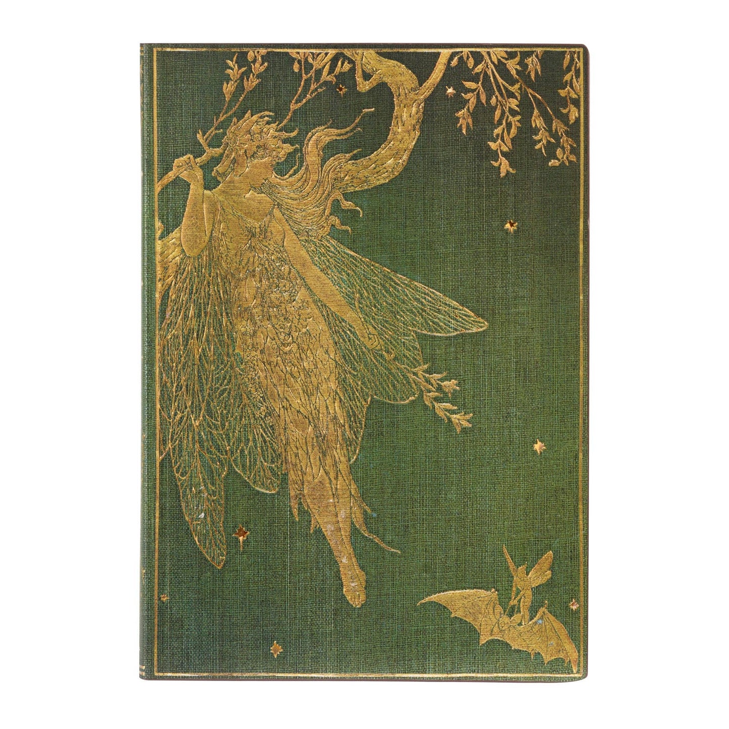 Paperblanks | Olive Fairy | Lang's Fairy Books | Softcover Flexi | Midi | Unlined | Elastic Band Closure | 176 Pg | 100 GSM