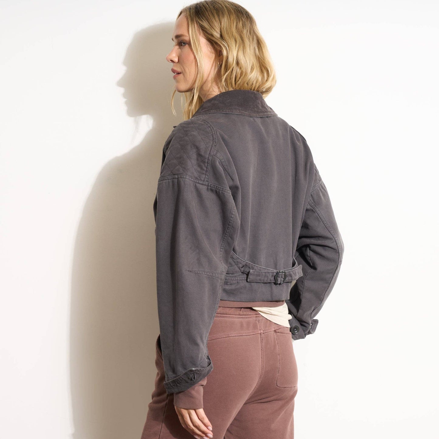 Lewis Canvas Barn Bomber