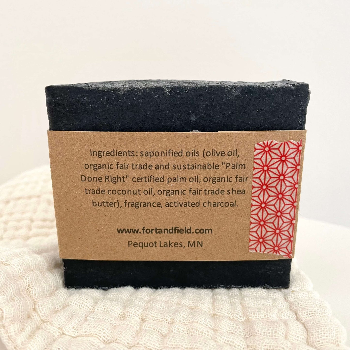 Ginger Orange Charcoal Hand-Poured Soap Bar