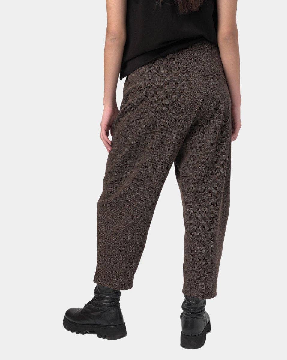 Elastic Seamed Cotton Pant