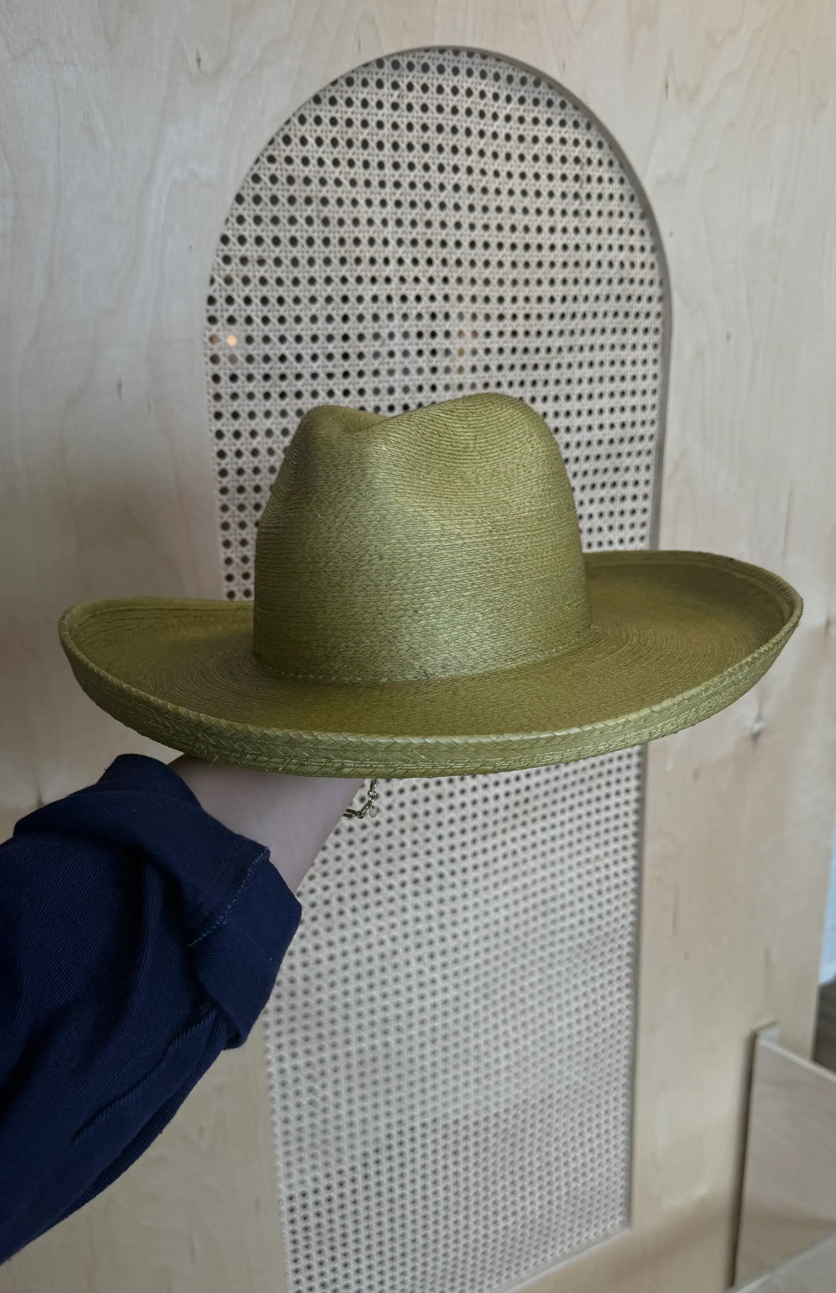 The Matcha Pencil Roll Palm Hat
