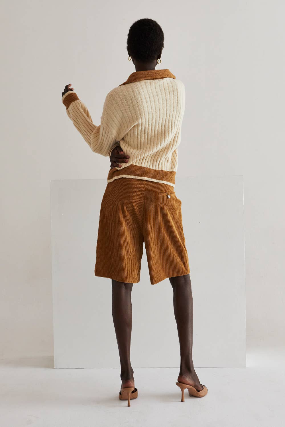 Myrtle Corduroy Bermuda Shorts