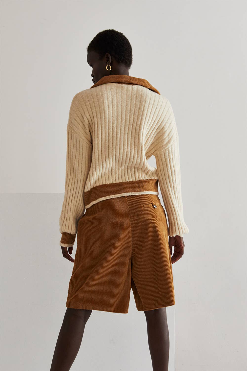 Myrtle Corduroy Bermuda Shorts