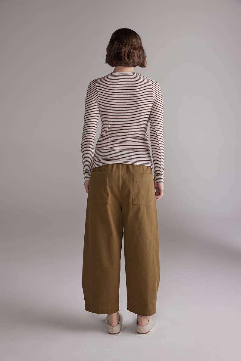 Pleated Volume Pants