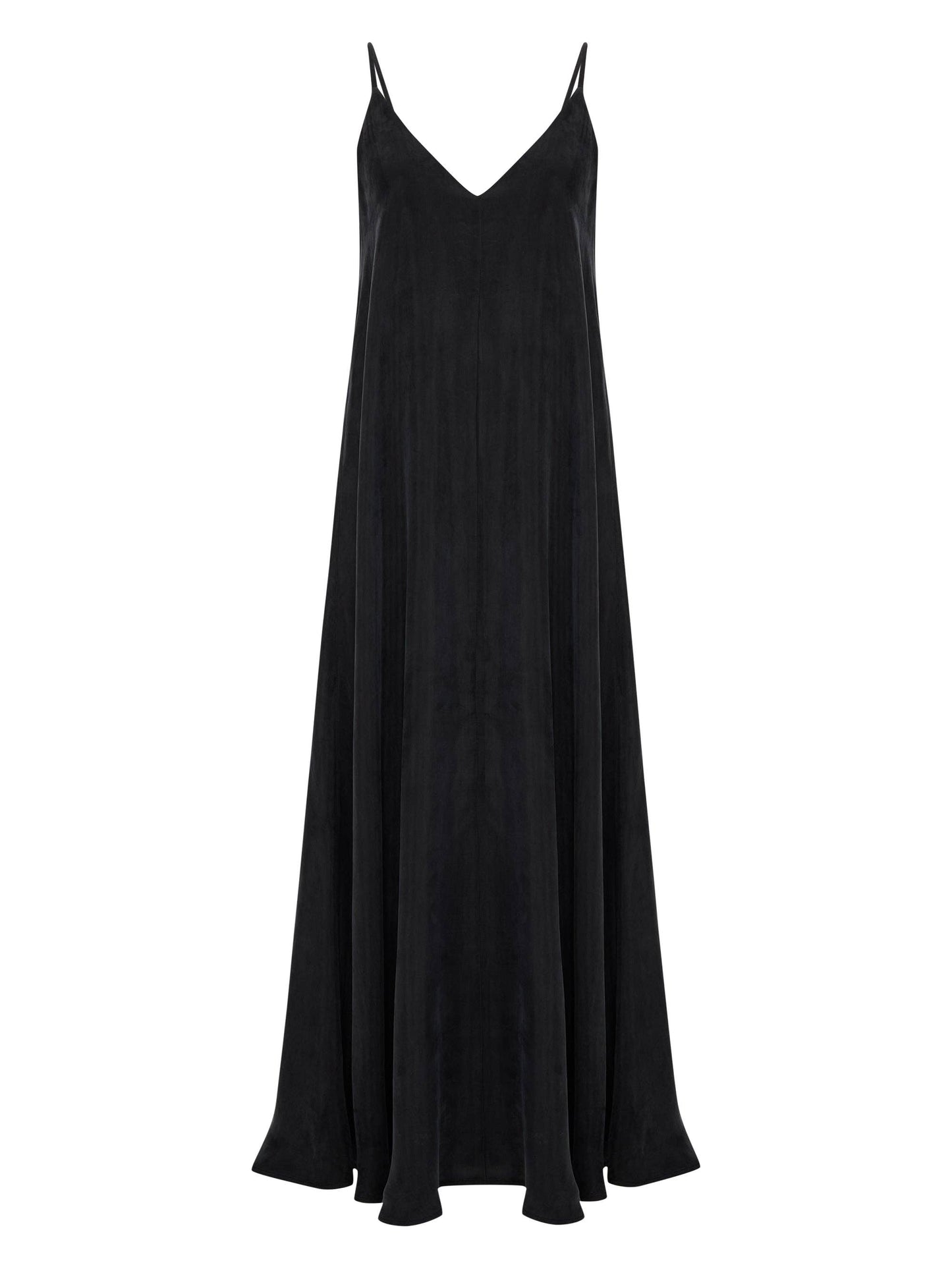 Lucid Flow Maxi Dress - Black
