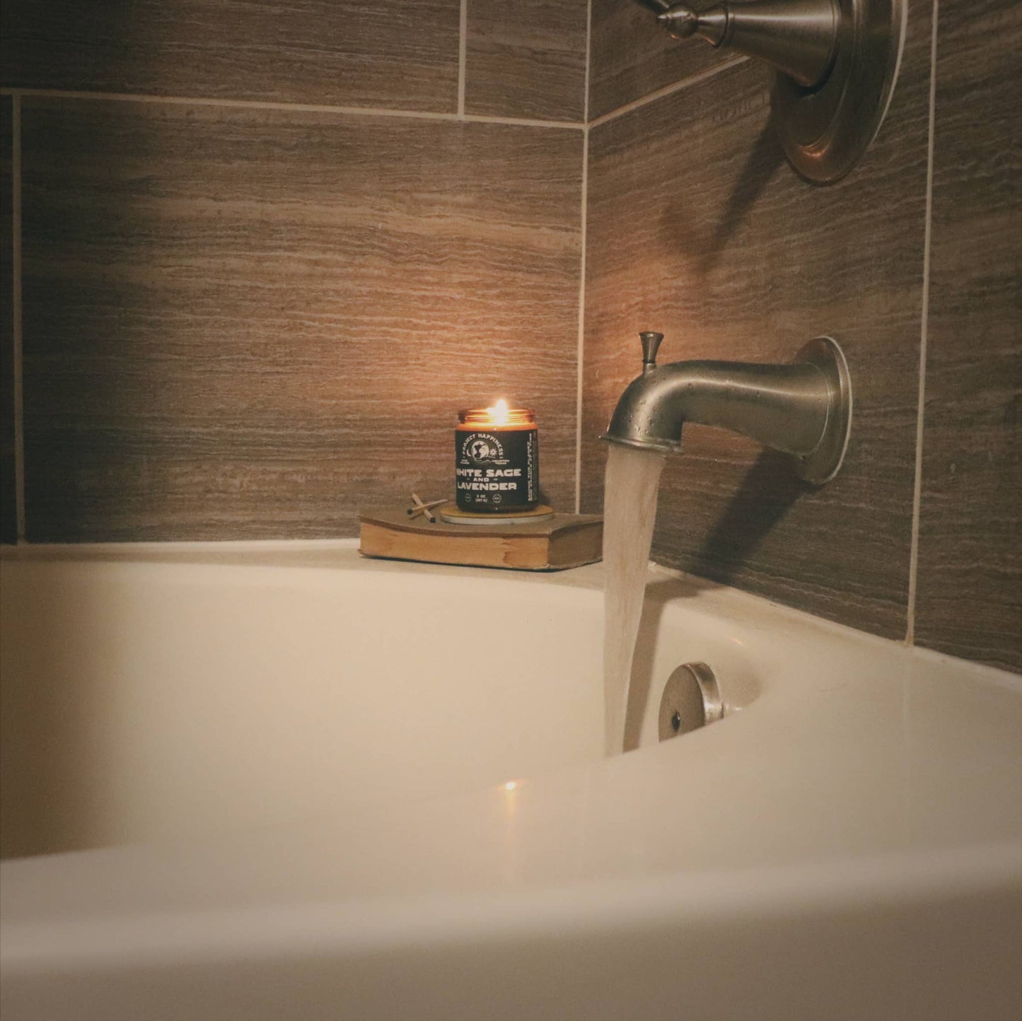 White Sage and Lavender - 8 oz Soy Candle