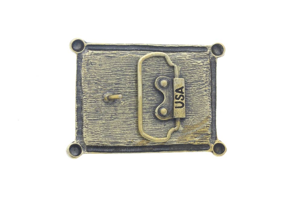 Beetle bug Buckle, 3" , made in USA