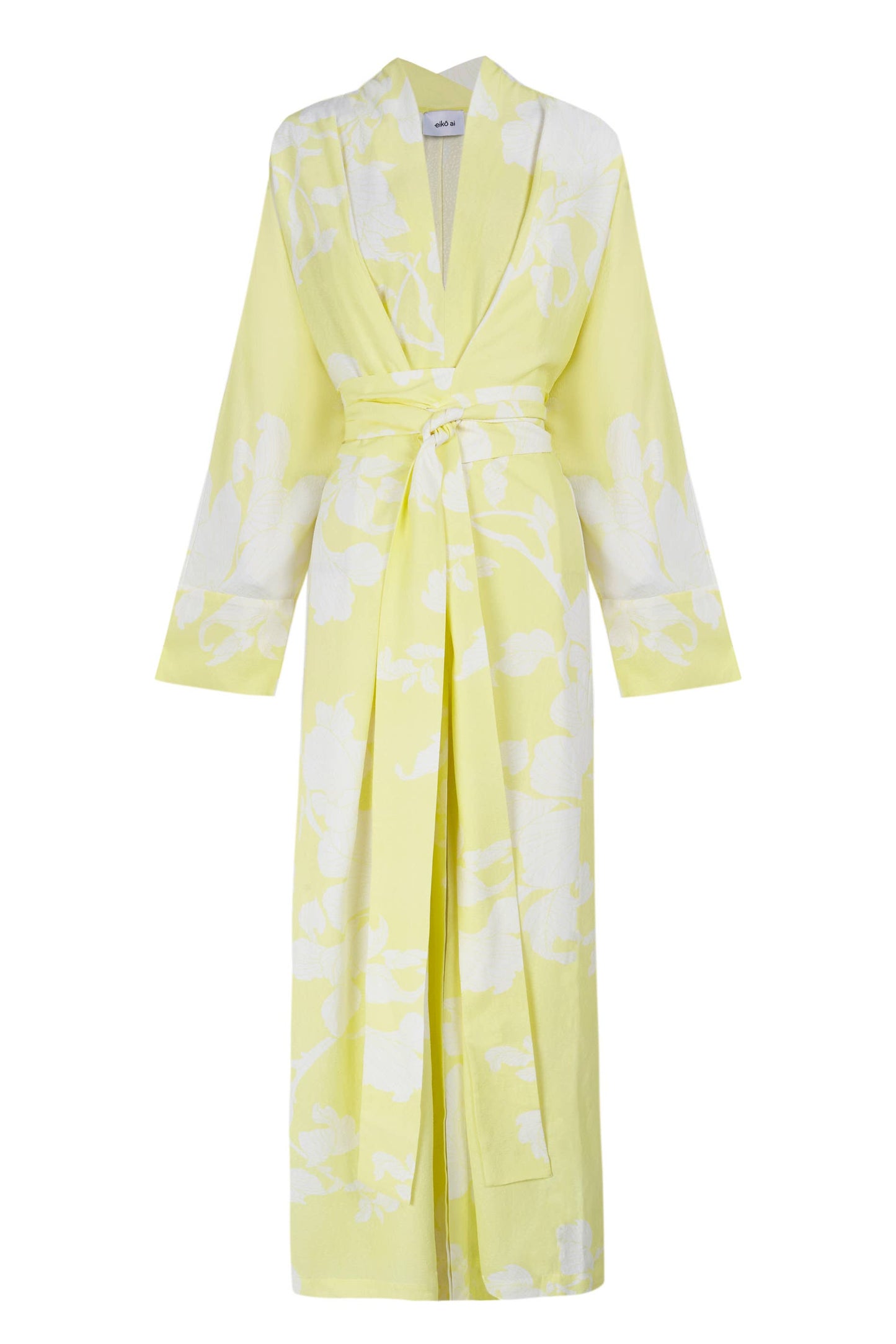 Nuss Kimono Dress - Yellow
