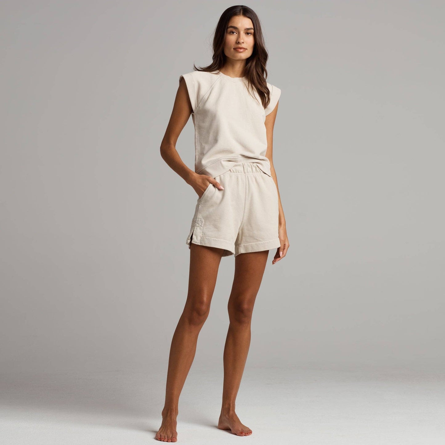 Charlotte Cotton Terry Short