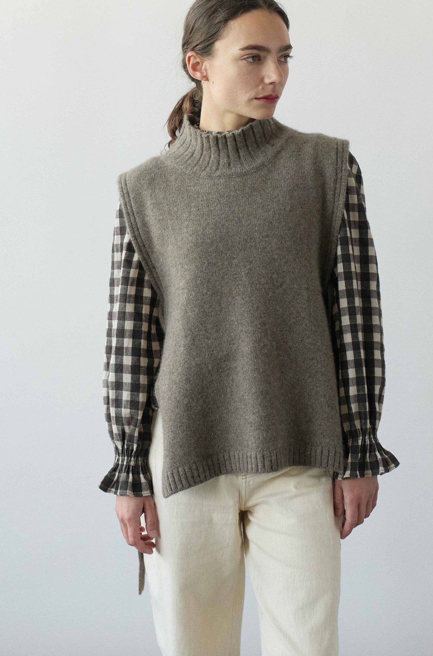 Tie Side Sweater Vest
