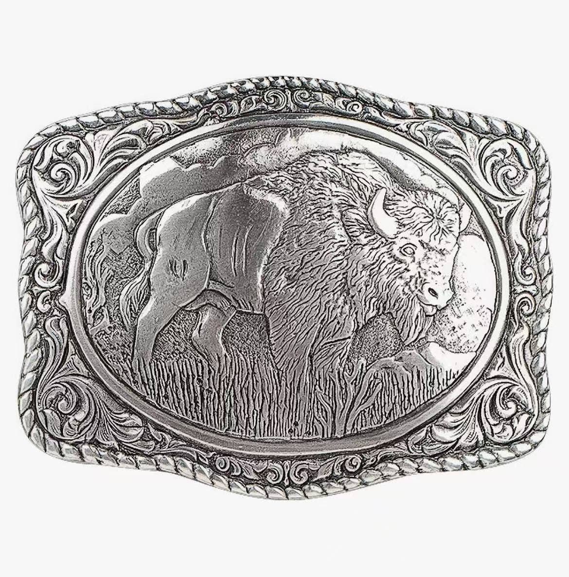 Bison Buffalo Belt Buckle