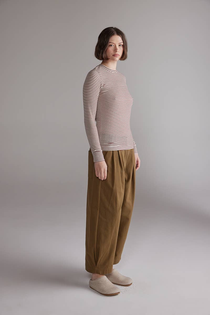Pleated Volume Pants