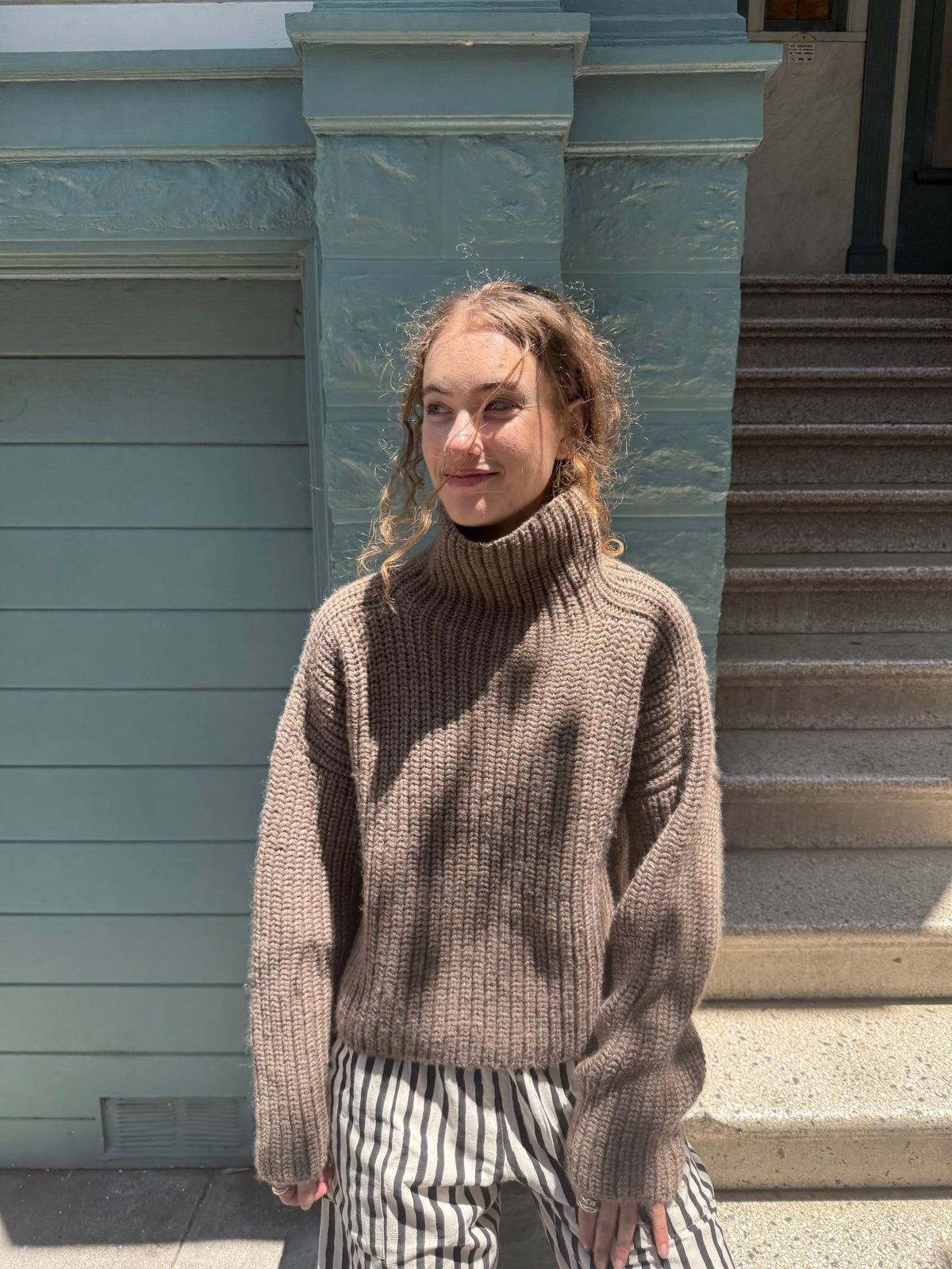 Brown Bruno Highland Wool Sweater