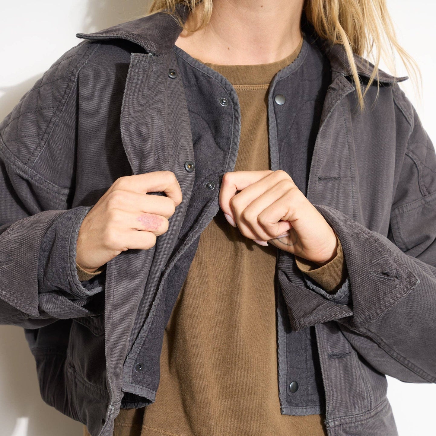 Lewis Canvas Barn Bomber