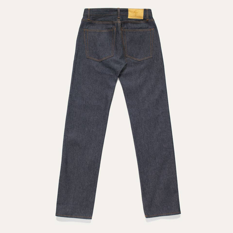 INDIGO Crow Wing Selvedge Denim Jean 14 oz