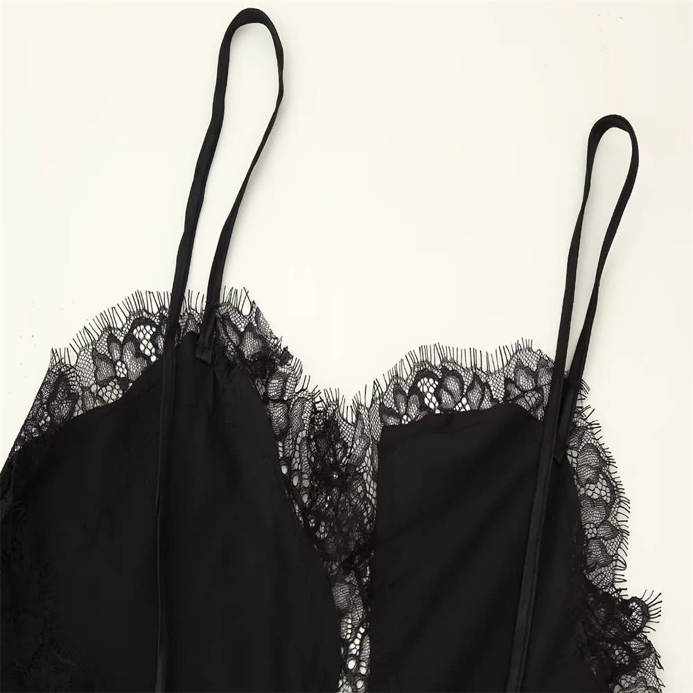 Lace Trim Camisole Top Women Multiple Colors N5A411