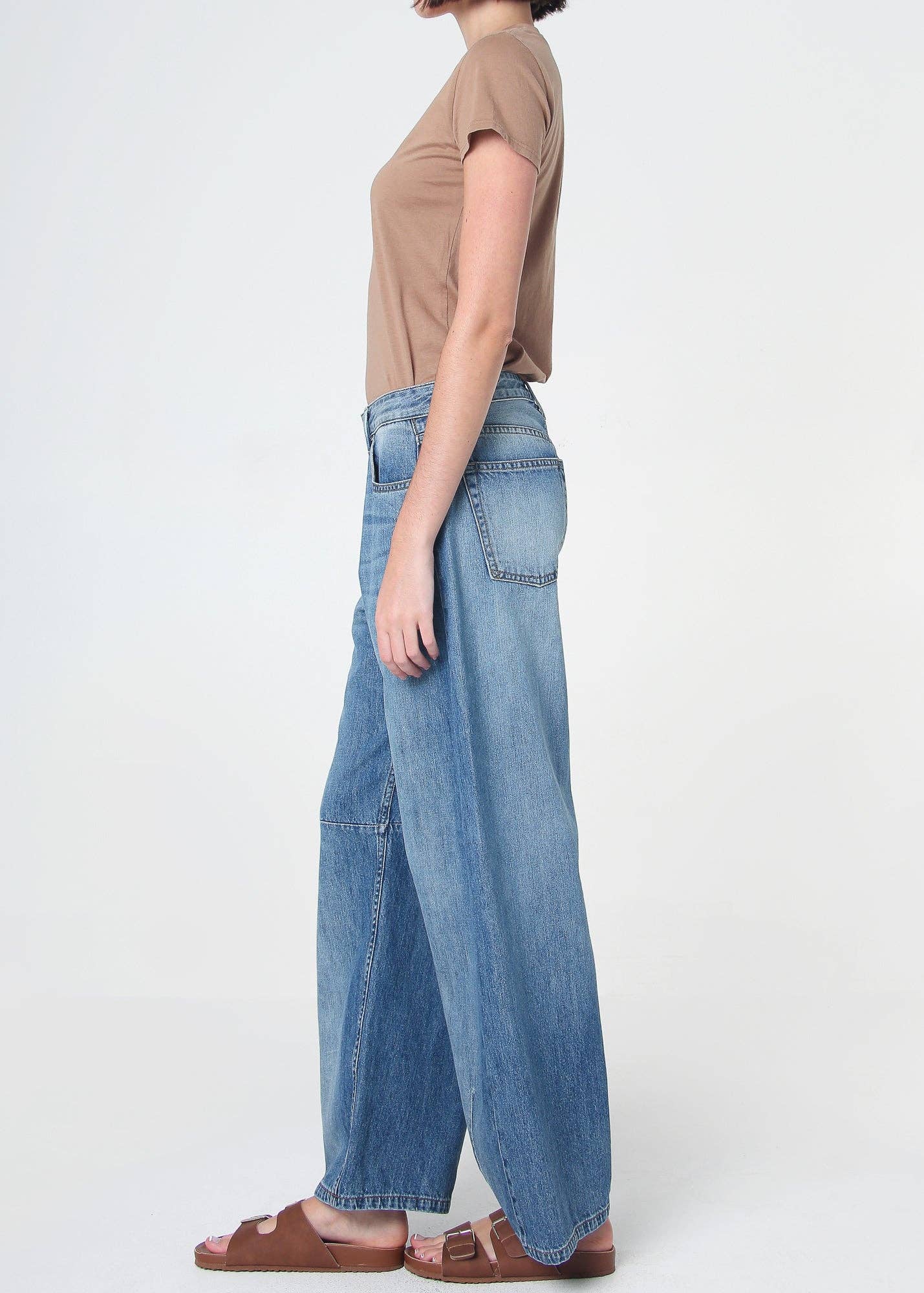 Kallie Relaxed Curve Jean - Baltimore