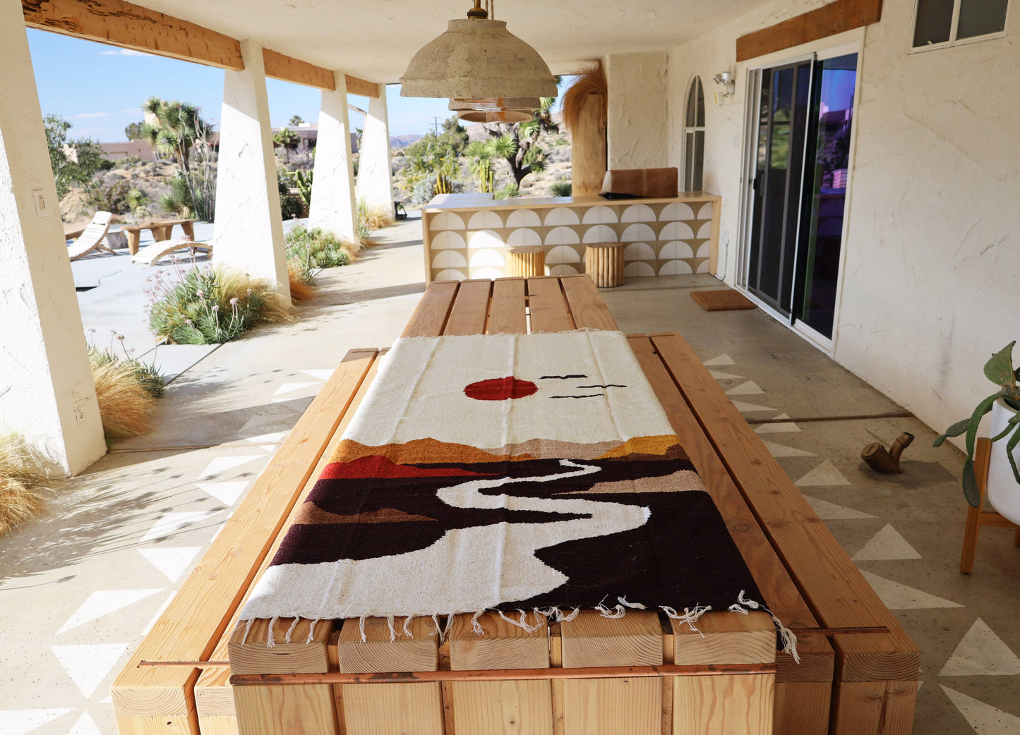 The River’s Way // Handwoven Blanket