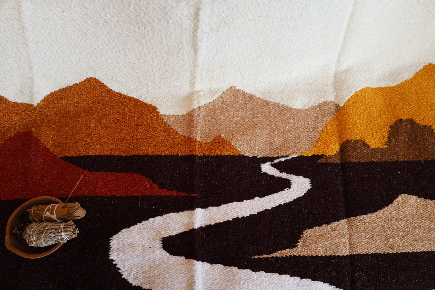 The River’s Way // Handwoven Blanket