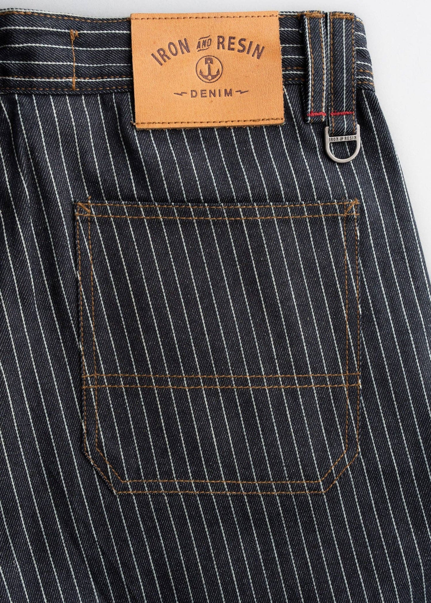 Trapper Striped Denim Pant