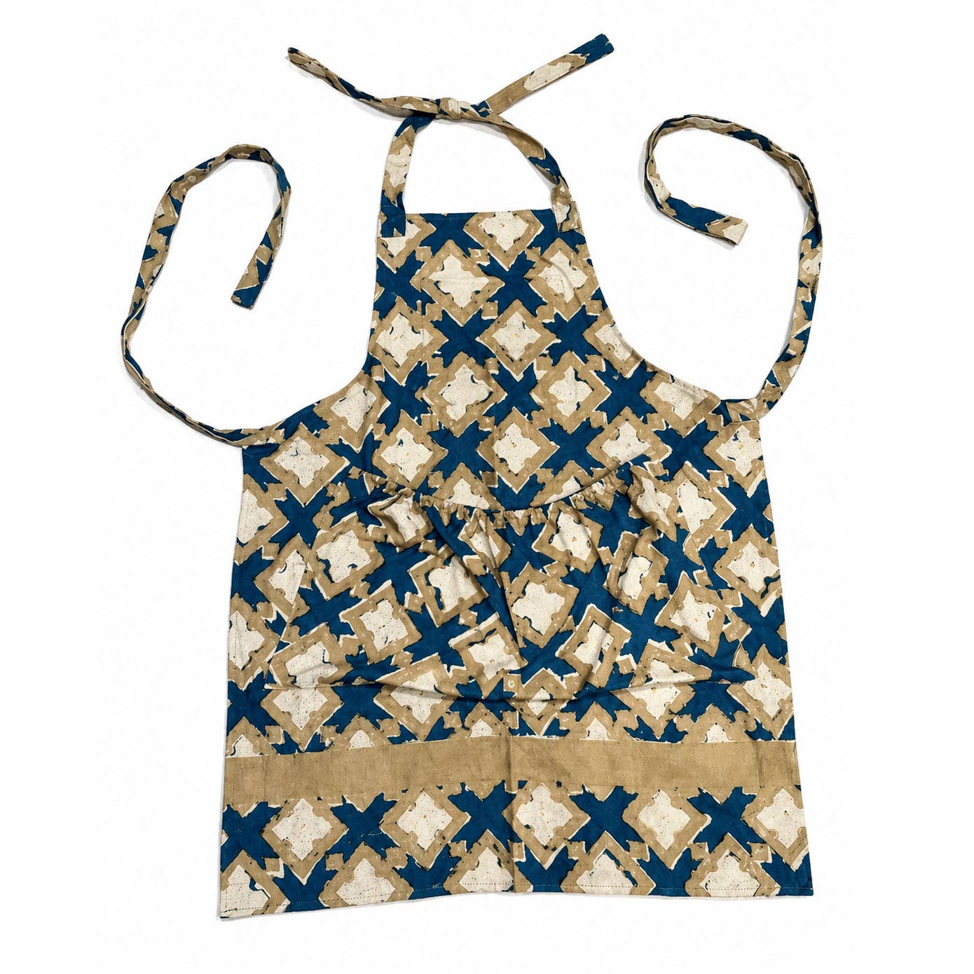 Apron - Block Print Organic Cotton Kitchen & Garden | Hopi