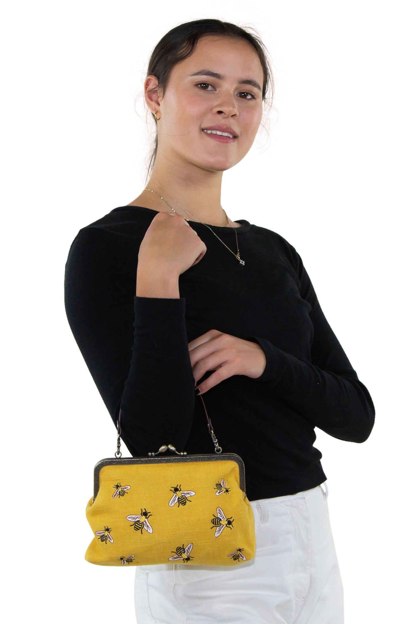 Bees Kisslock Bag