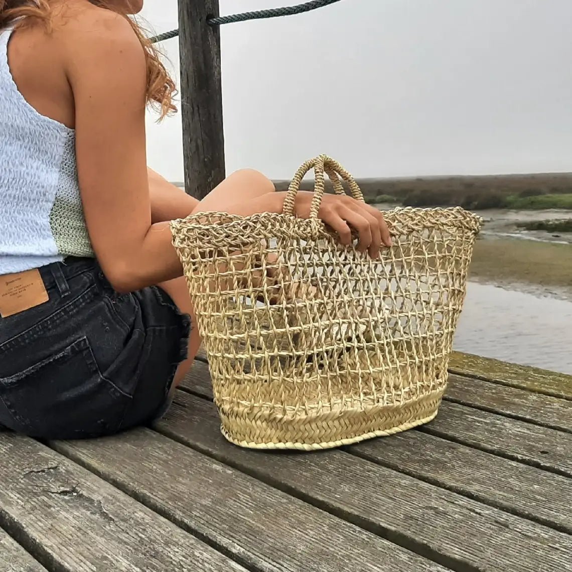 Flowers Straw Bag, Shopping Basket, Beach Bag, Boho Bag