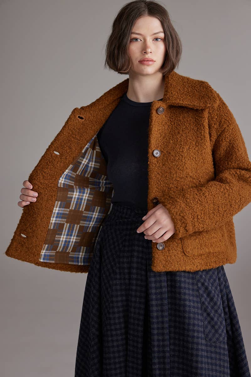 Wool Teddy Jacket