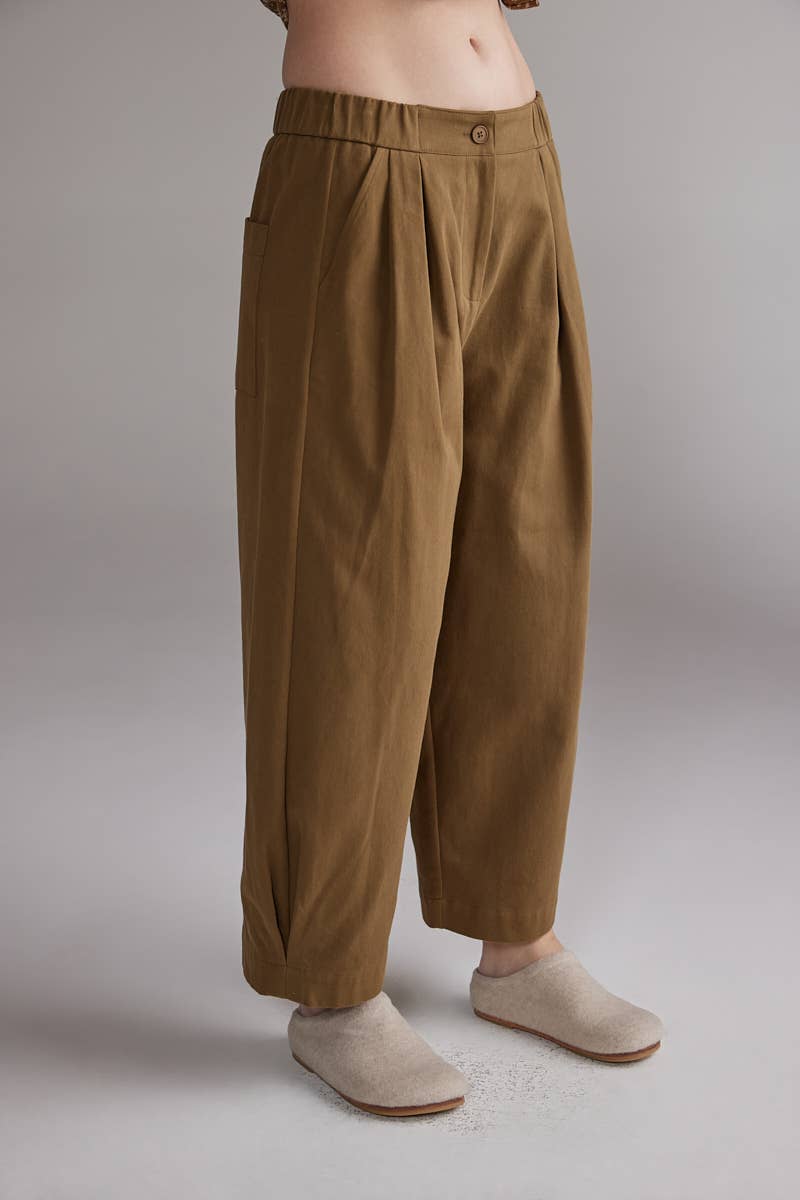 Pleated Volume Pants