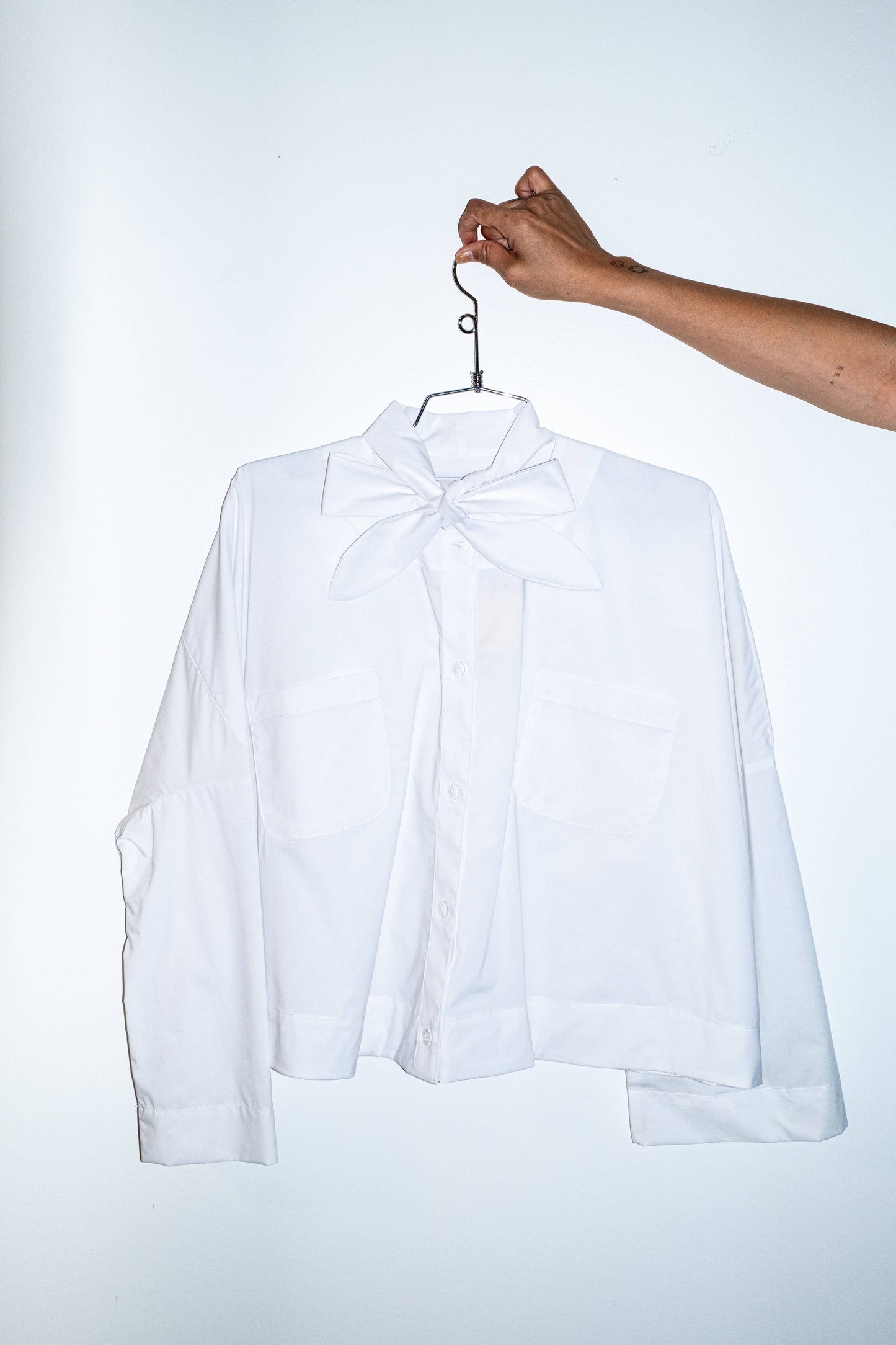 Tomo Blouse in White