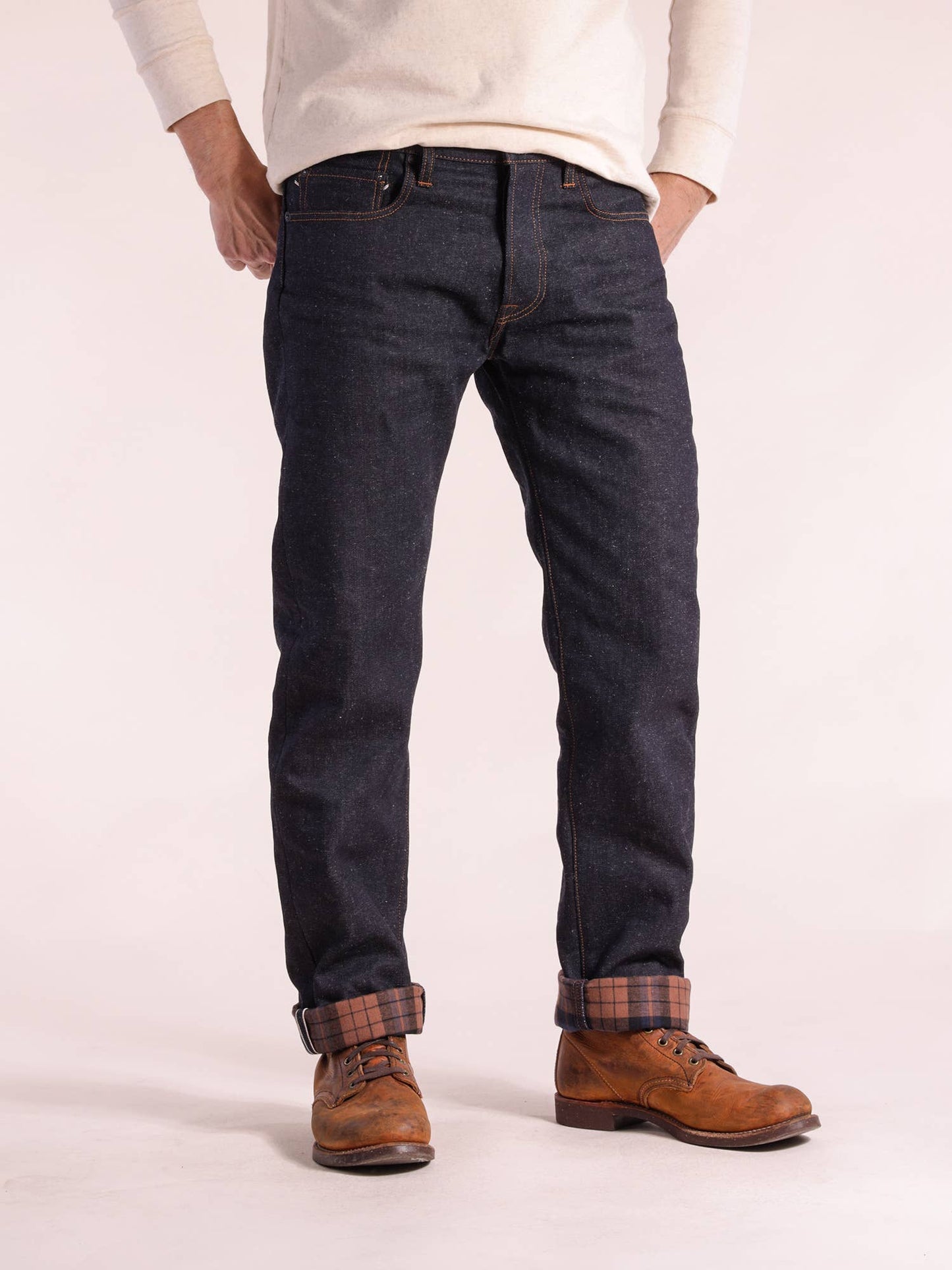 Joel  Selvedge Denim Flannel Lined