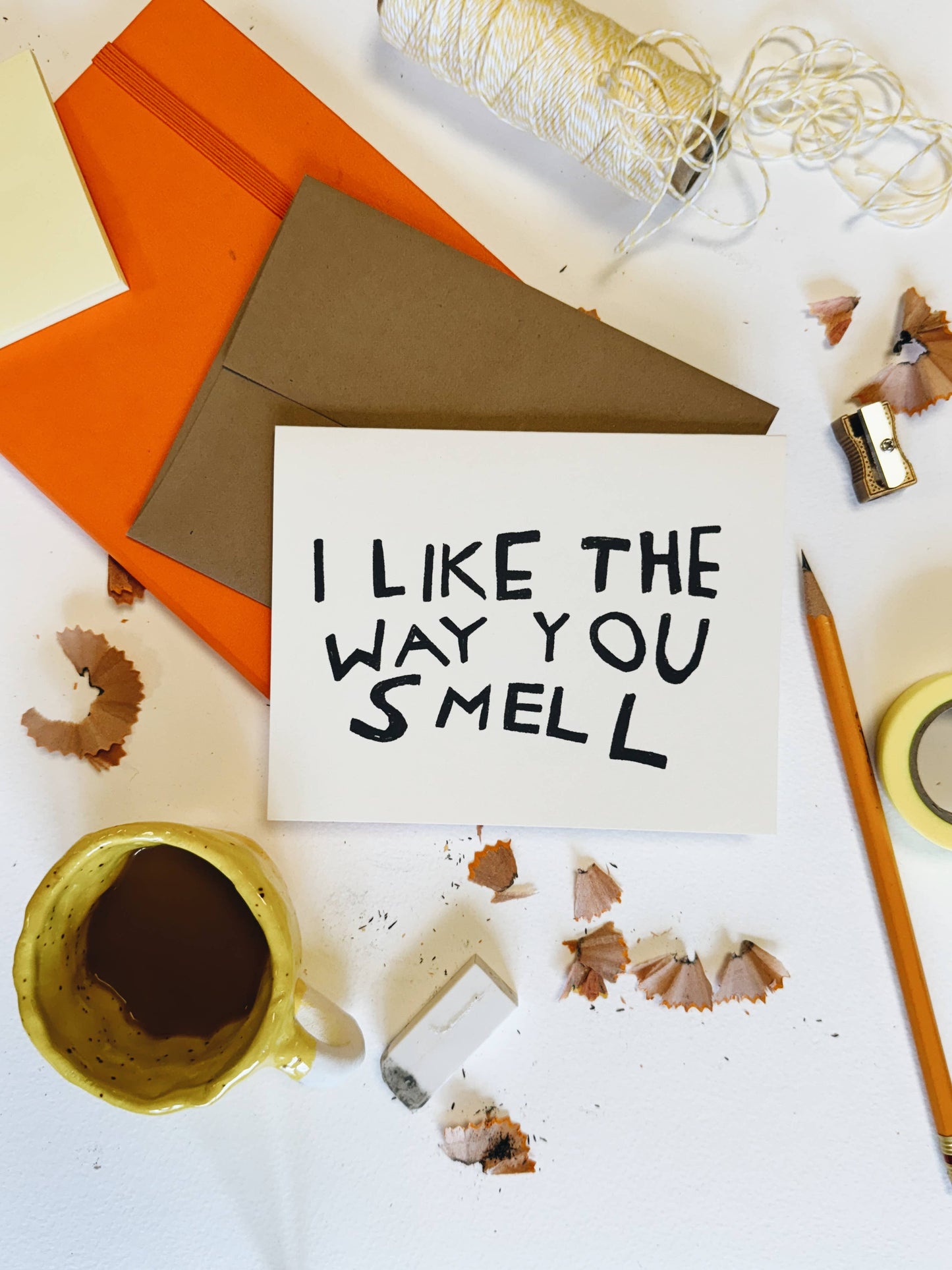 THE WAY YOU SMELL Greeting Card