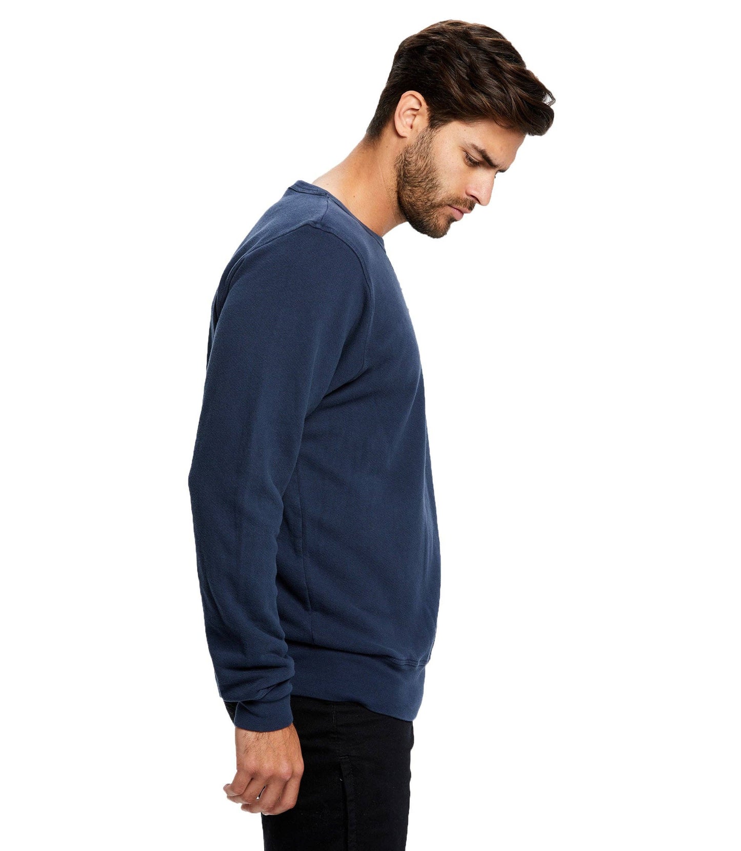 Long Sleeve Sweatshirt Cotton French Terry - Garment Dye 9oz
