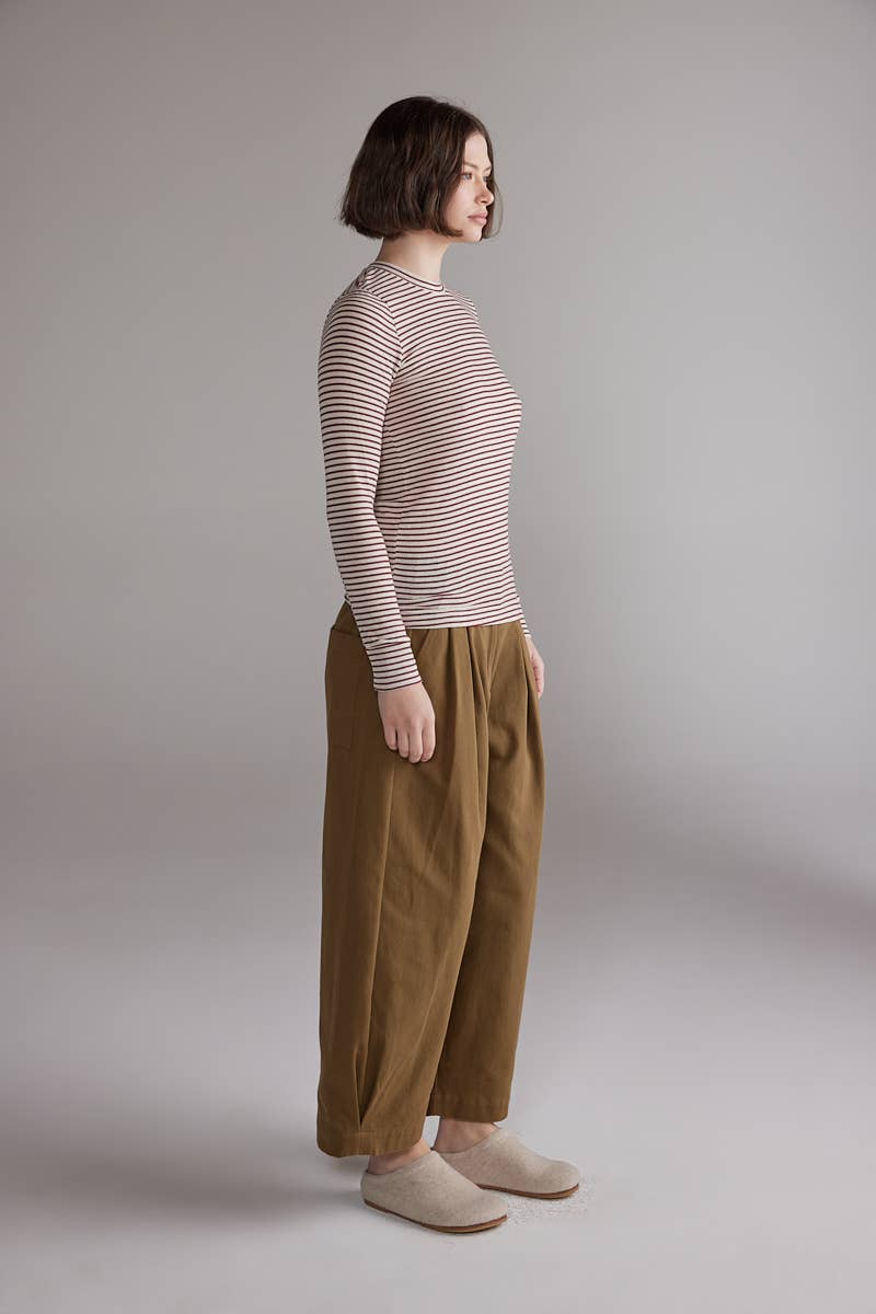 Pleated Volume Pants