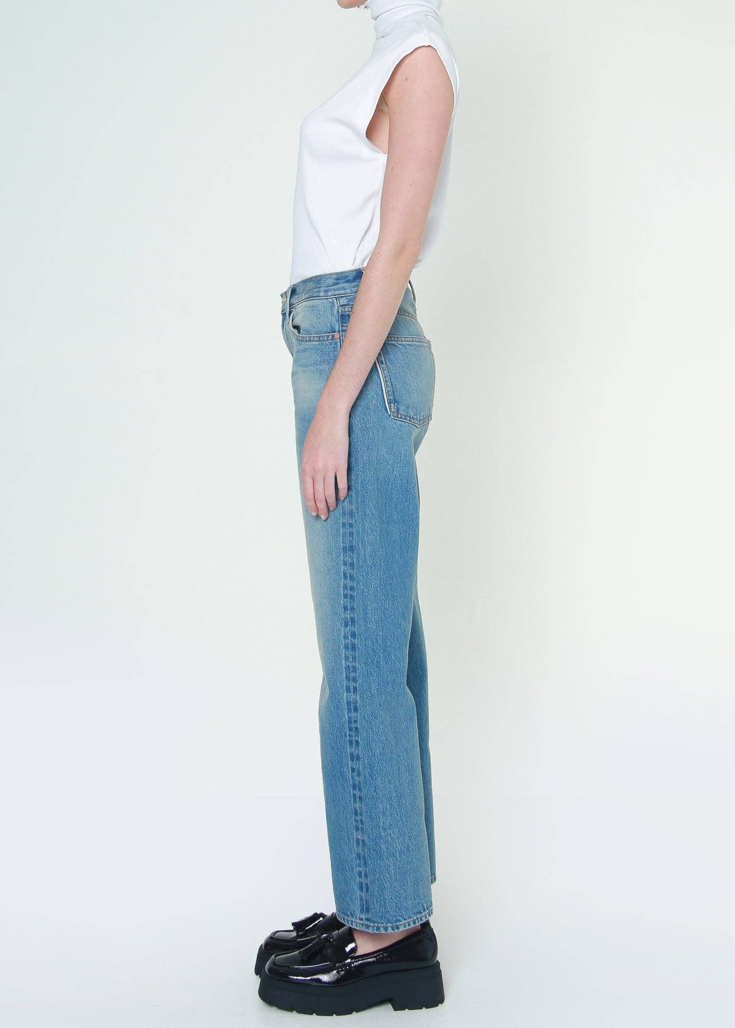 Selma Loose Straight Denim- Philadelphia