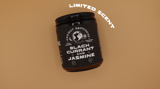 Black Currant and Jasmine LIMITED TIME ONLY- 8 oz Soy Candle