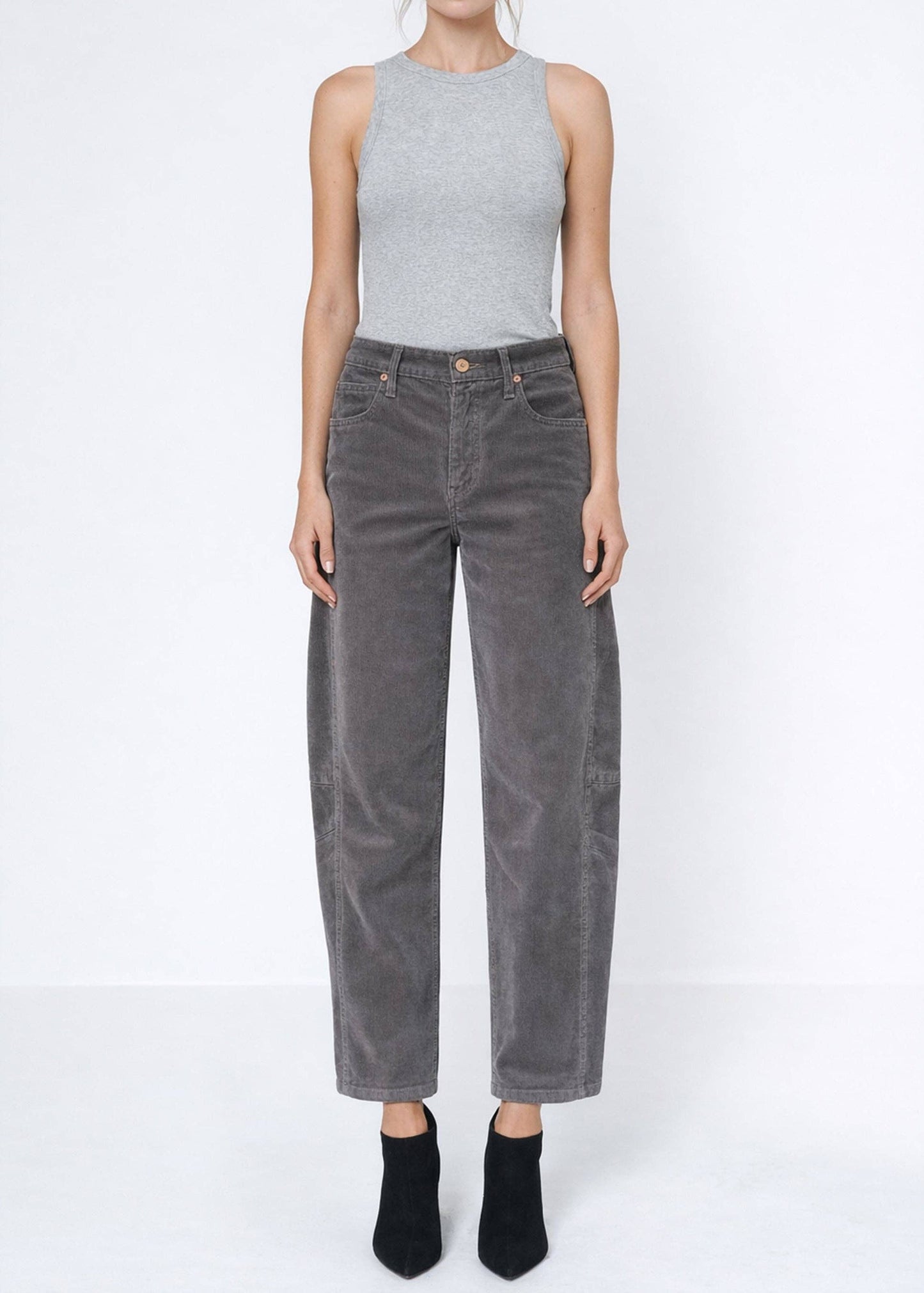Ava Flutter Slung Fit Corduroy