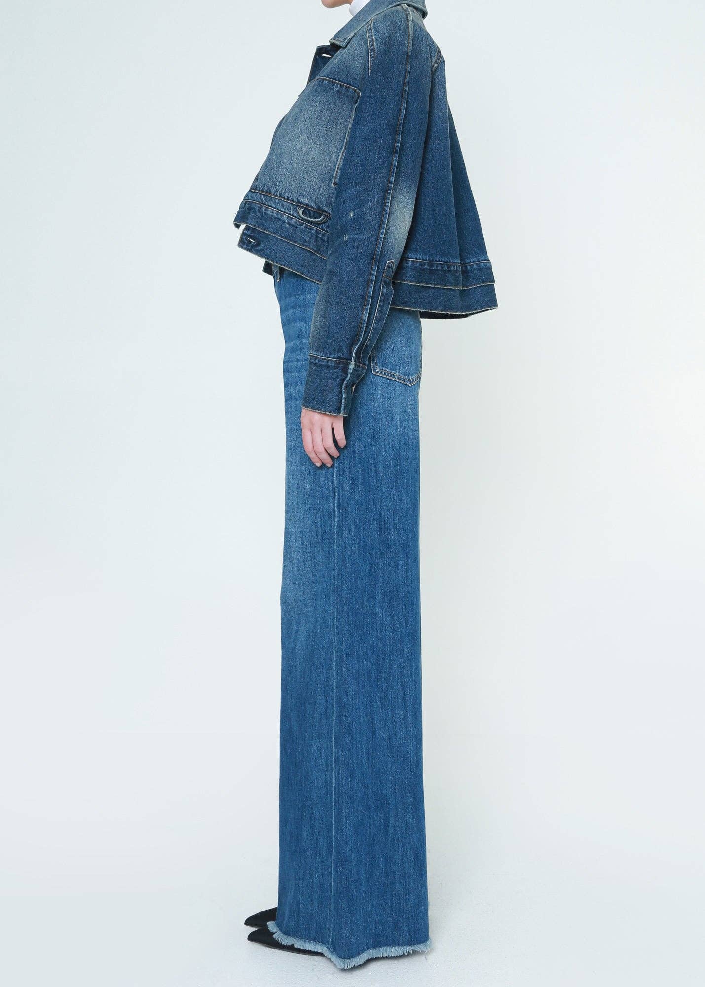 Sophia Super High Rise Wide Leg Jean - Vista