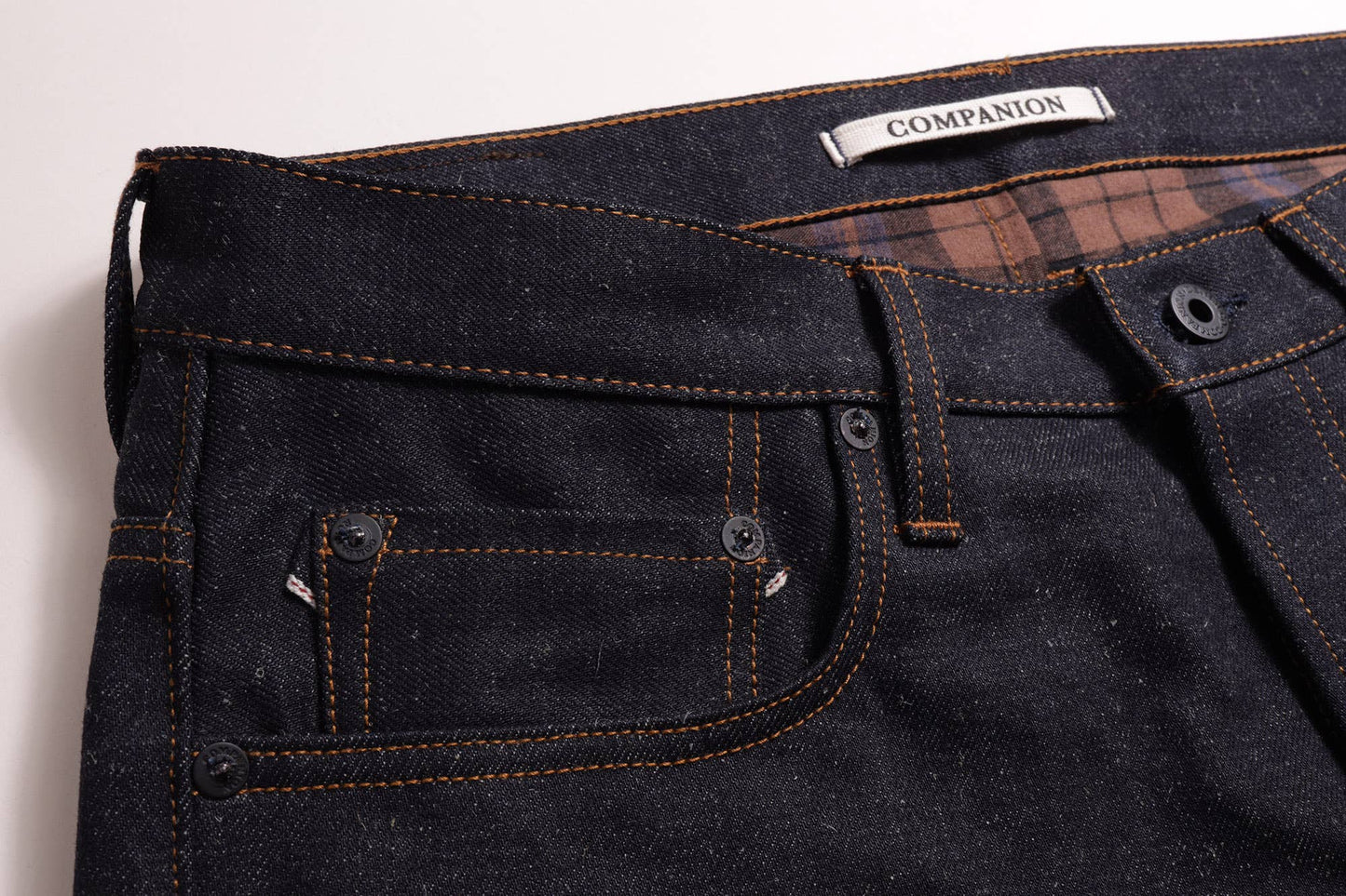 Joel  Selvedge Denim Flannel Lined