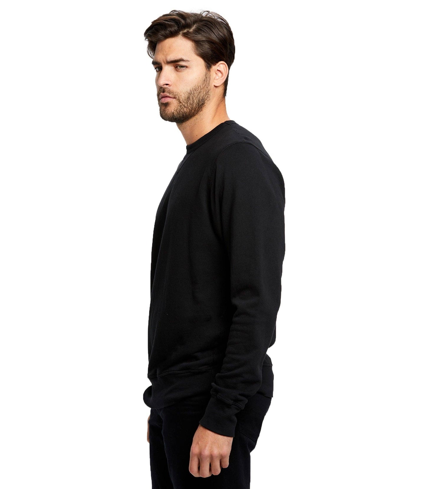 Long Sleeve Sweatshirt Cotton French Terry - Garment Dye 9oz