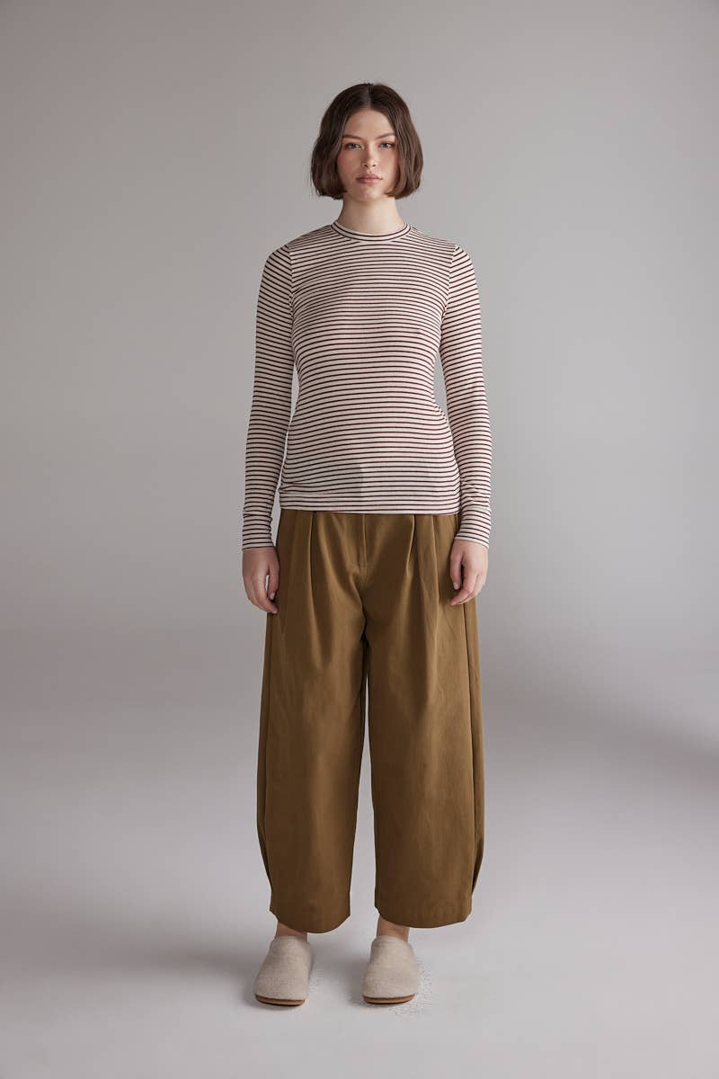 Pleated Volume Pants